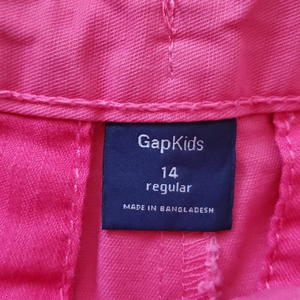 GAP Girls Size 14‎ Pink Cotton Shorts